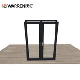 Warren 40x54 Window Hurricane Impact Windows Soundproof Insulation Tempered Glass Aluminum Casement Window